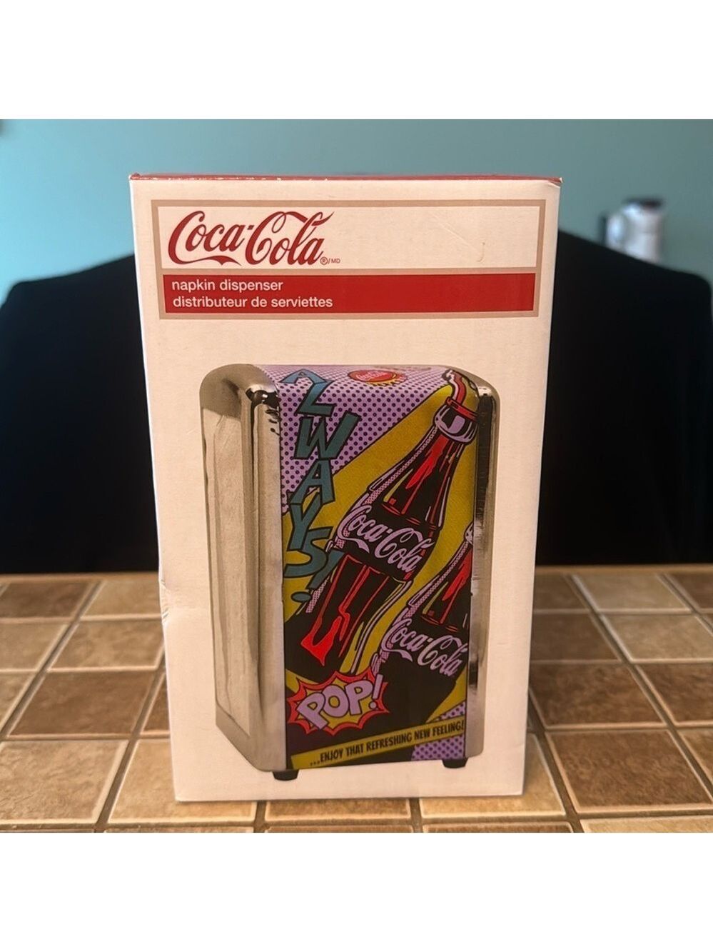 NIP Coca Cola Napkin Dispenser
